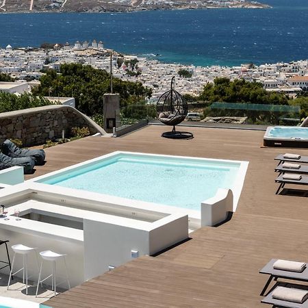 Villa In Mykonos - 6 Bedroom - 1Km From Mykonos Town - Infinity Pool - Sunset View Esterno foto
