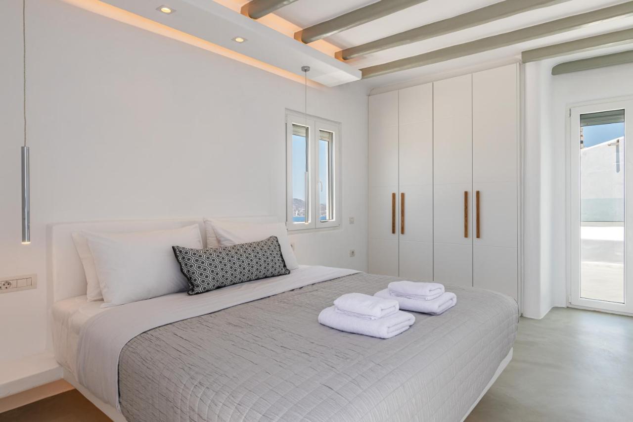 Villa In Mykonos - 6 Bedroom - 1Km From Mykonos Town - Infinity Pool - Sunset View Esterno foto